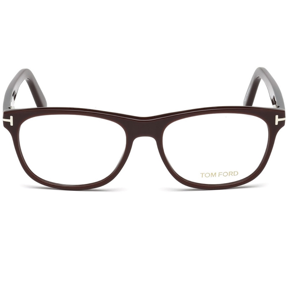 Tom Ford Eyeglasses Shiny Dark Brown w/Demo Lens - Picture 3 of 5